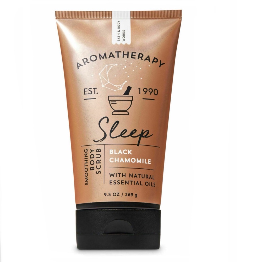 B&BW Aromatherapy Sleep Black Chamomile Smoothing  Body Scrub